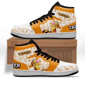 Tigger J1 Shoes Custom For Cartoon Fans Sneakers PT04 1 - PerfectIvy