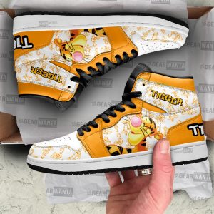Tigger J1 Shoes Custom For Cartoon Fans Sneakers PT04 2 - PerfectIvy