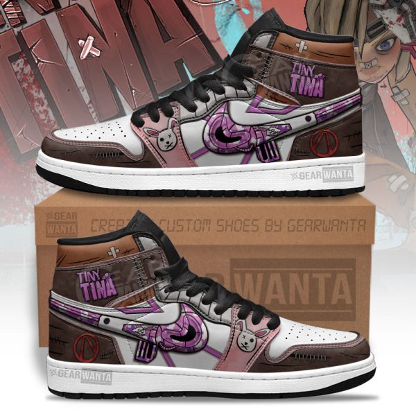 Tiny Tina Weapon Borderlands J1 Shoes Custom For Fans Sneakers Mn04 1 - Perfectivy
