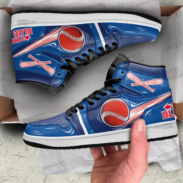 Toronto Blue Jays J1 Shoes Custom For Fans Sneakers Tt13-Gearsnkrs