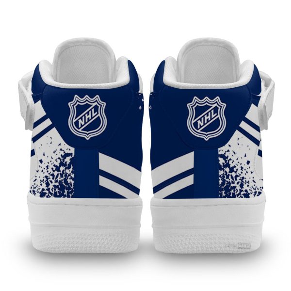 Toronto Maple Leafs Air Mid Shoes Custom Hockey Sneakers Fans-Gearsnkrs