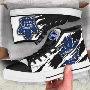Toronto Maple Leafs Shoes Custom High Top Sneakers For Fans-Gearsnkrs