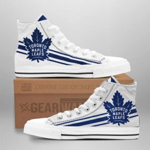 Toronto Maple Leafs Custom Sneakers For Fans-Gearsnkrs