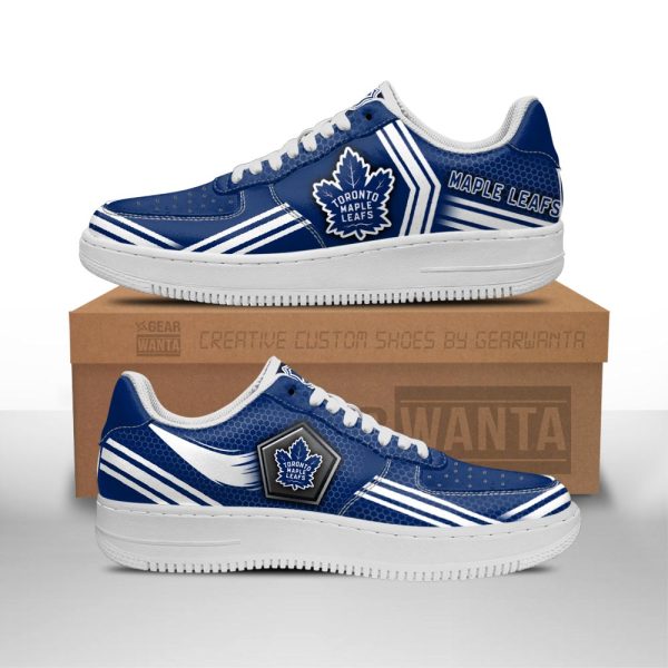 Toronto Maple Leaves Air Sneakers Custom Force Shoes For Fans-Gearsnkrs