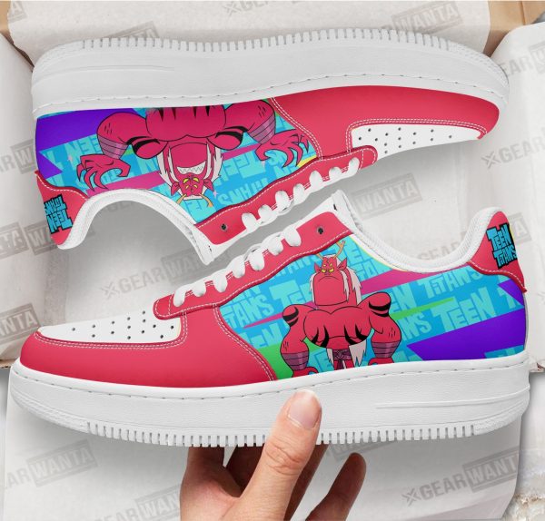 Trigon Air Sneakers Custom Teen Titan Go Cartoon Shoes 1 - Perfectivy