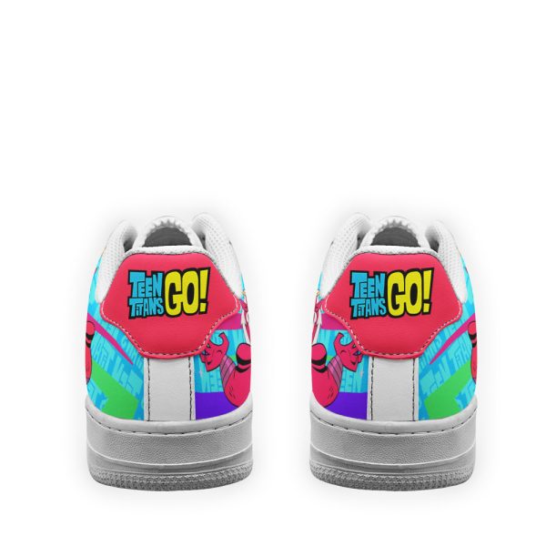 Trigon Air Sneakers Custom Teen Titan Go Cartoon Shoes 3 - Perfectivy