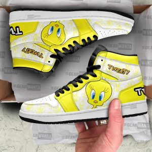 Tweety J1 Shoes Custom For Cartoon Fans Sneakers PT04 2 - PerfectIvy