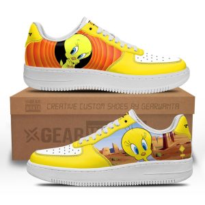 Tweety Looney Tunes Custom Air Sneakers QD14 1 - PerfectIvy
