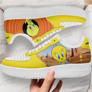Tweety Looney Tunes Custom Air Sneakers QD14 2 - PerfectIvy