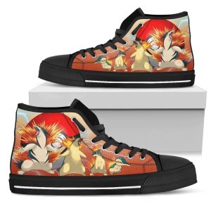 Typhlosion High Top Shoes-Gearsnkrs