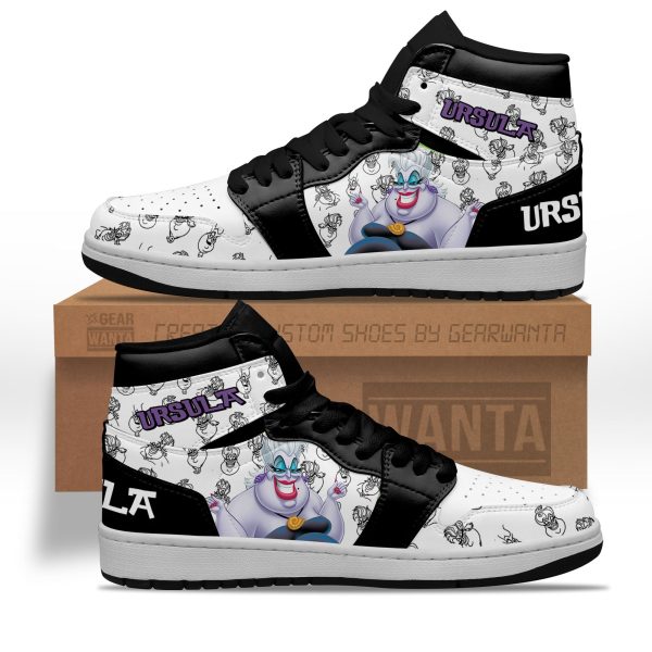 Ursula J1 Shoes Custom For Cartoon Fans Sneakers Pt04 1 - Perfectivy