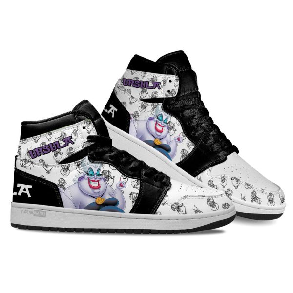 Ursula J1 Shoes Custom For Cartoon Fans Sneakers Pt04 3 - Perfectivy