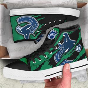 Vancouver Canucks Shoes Custom High Top Sneakers For Fans-Gearsnkrs