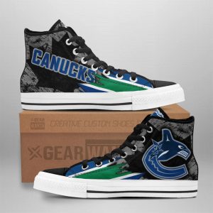 Vancouver Canucks High Top Shoes Custom Canadian Maple Sneakers-Gearsnkrs