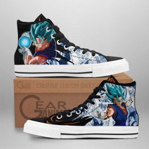 Vegito High Top Shoes Custom Manga Anime Dragon Ball Sneakers-Gearsnkrs