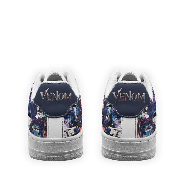 Venom Air Sneakers Custom Superhero Comic Shoes 4 - Perfectivy