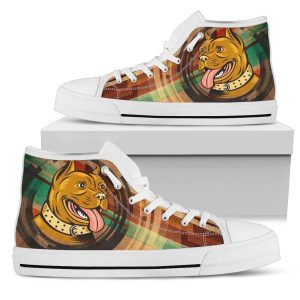 Vintage Pit Bull Shoes High Top For Women-Gearsnkrs
