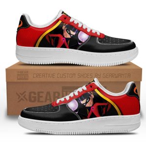 Violet Parr Air Sneakers Custom Incredible Family Cartoon Shoes 2 - PerfectIvy