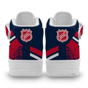 W Capitals Air Mid Shoes Custom Hockey Sneakers Fans-Gearsnkrs
