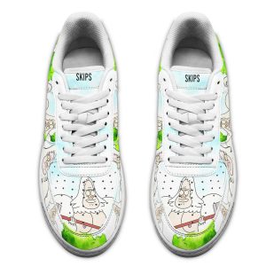 Walks Skips Air Sneakers Custom Regular Show Shoes 4 - Perfectivy