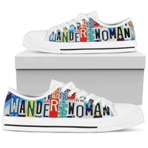 Wander Woman Camping Lover Women's Sneakers Style NH08-Gear Wanta