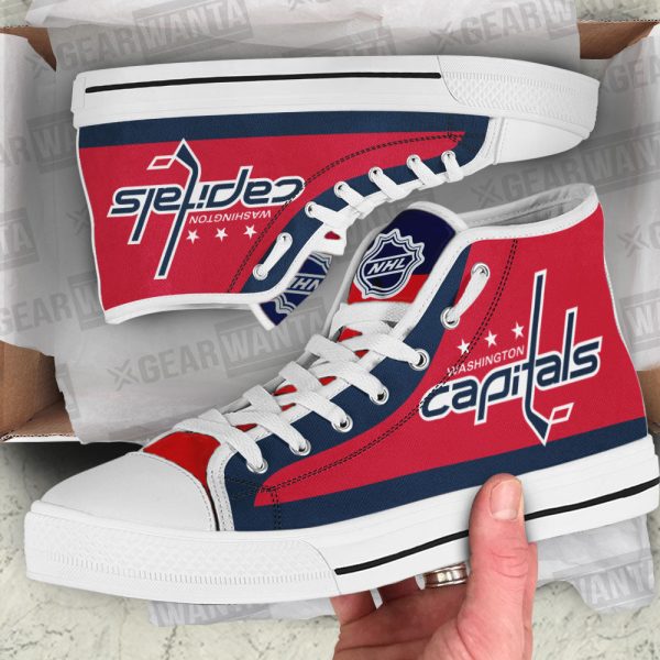 Washington Capitals Custom Sneakers For Fans-Gearsnkrs