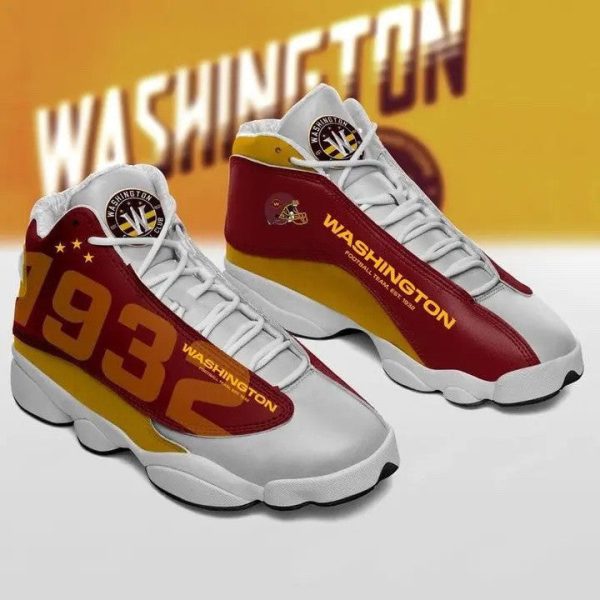 Washington Commanders Shoes J13 Custom Sneakers For Fans W1309-Gearsnkrs