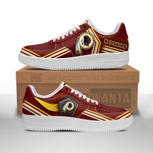 Washington Redskins Air Sneakers Custom Force Shoes For Fans-Gear Wanta