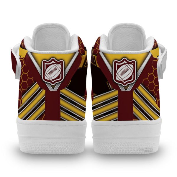 Washington Redskins Sneakers Custom Air Mid Shoes For Fans-Gearsnkrs