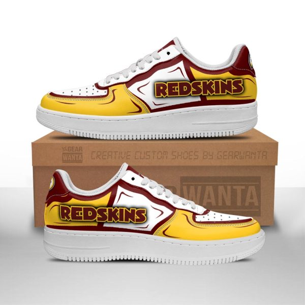 Washington Redskins Air Sneakers Custom Naf Shoes For Fan-Gearsnkrs
