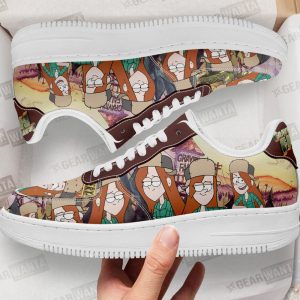 Wendy Gravity Falls Air Sneakers Custom Cartoon Shoes 1 - PerfectIvy