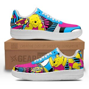 Winnie The Pooh Pooh Air Sneakers Custom 1 - PerfectIvy