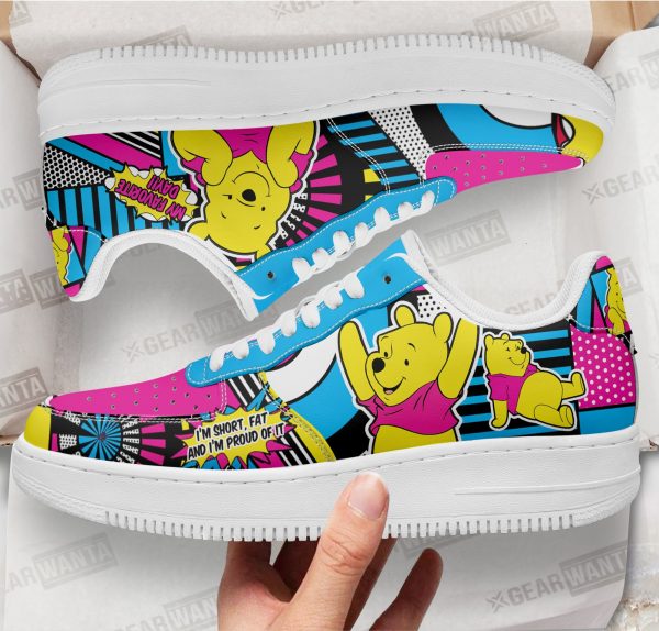 Winnie The Pooh Pooh Air Sneakers Custom 2 - Perfectivy