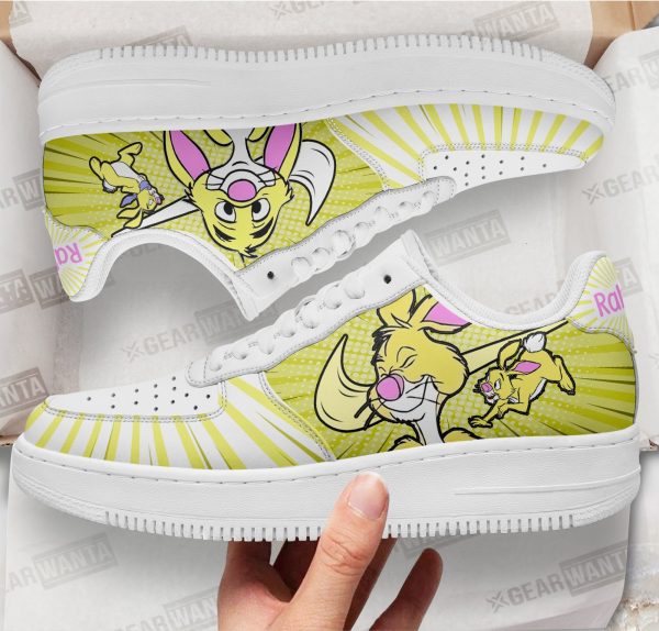 Winnie The Pooh Rabbit Air Sneakers Custom 2 - Perfectivy