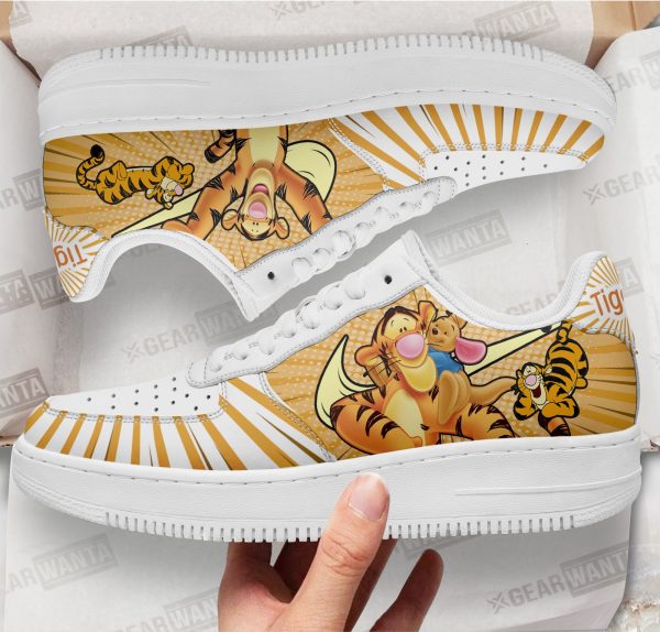 Winnie The Pooh Tigger Air Sneakers Custom 2 - Perfectivy