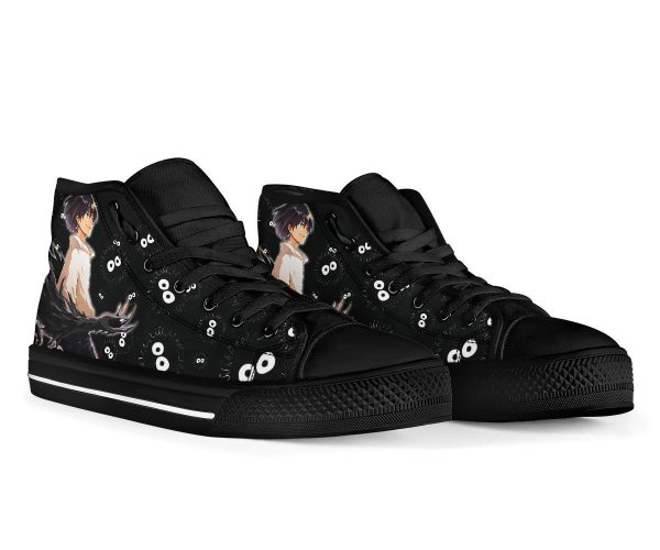 Wizard Howl Sneakers Ghibli High Top Shoes Custom-Gearsnkrs