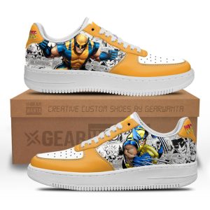 Wolverine Air Sneakers Custom Superhero Comic Shoes 2 - PerfectIvy