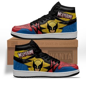 Wolverine Air J1 Shoes Custom Comic Sneakers 1 - PerfectIvy