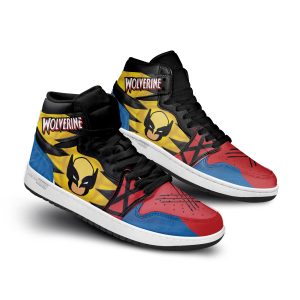 Wolverine Air J1 Shoes Custom Comic Sneakers 2 - PerfectIvy