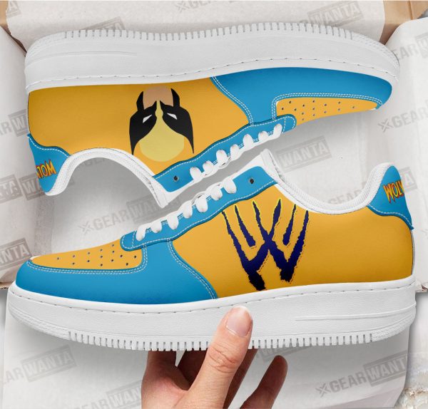 Wolverine Super Hero Custom Air Sneakers Qd22 2 - Perfectivy