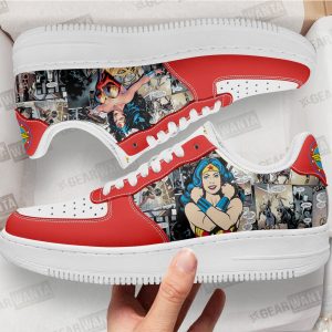 Wonder Woman Air Sneakers Custom Superhero Comic Shoes 1 - PerfectIvy