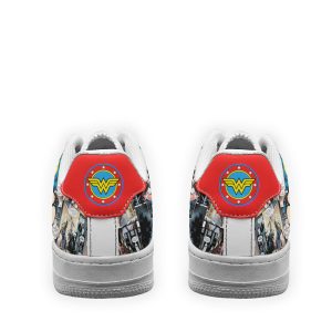Wonder Woman Air Sneakers Custom Superhero Comic Shoes 3 - Perfectivy
