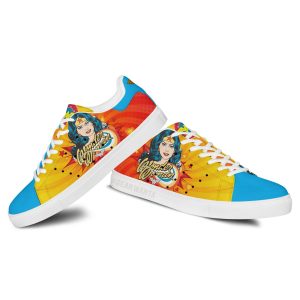 Wonder Woman Skate Shoes Custom Super Heroes Shoes-Gear Wanta