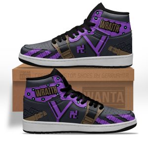 Wraith Apex Legends Aj1 Sneakers Custom Uniform Shoes 3 - Perfectivy
