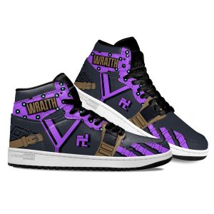 Wraith Apex Legends Aj1 Sneakers Custom Uniform Shoes-Gearsnkrs