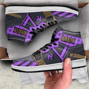 Wraith Apex Legends Aj1 Sneakers Custom Uniform Shoes 5 - Perfectivy