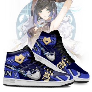 Yelan Sw Genshin Impact J1 Shoes Custom For Fans Sneakers Tt19 3 - Perfectivy