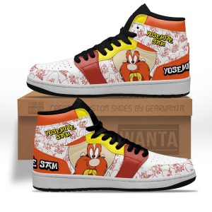 Yosemite Sam J1 Shoes Custom For Cartoon Fans Sneakers PT04 1 - PerfectIvy