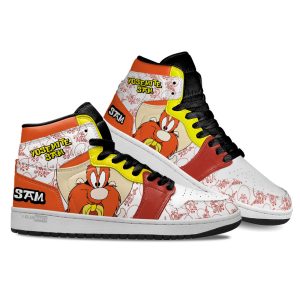 Yosemite Sam J1 Shoes Custom For Cartoon Fans Sneakers Pt04 3 - Perfectivy