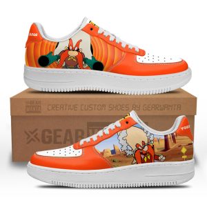 Yosemite Sam Looney Tunes Custom Air Sneakers QD14 1 - PerfectIvy